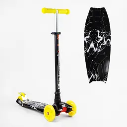 Самокат Maxi Best Scooter 59х16х30 см Різнобарвний 000231363 - мініатюра 2