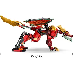 Конструктор LEGO Ninjago Дракон-трансформер Вайлдфаєр (71868) - мініатюра 8
