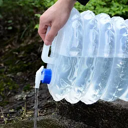 Каністра складана для води туристична похідна з краником 15л - мініатюра 11