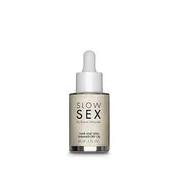 Суха олія-шиммер для волосся і тіла Bijoux Indiscrets Slow Sex Hair and skin shimmer Bijoux Indiscrets B0321; SO5899 98411 - мініатюра 3