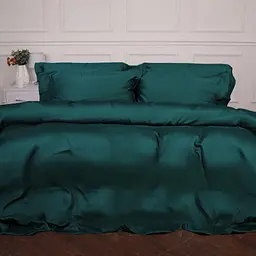 Постільна білизна MirSon Tencel №07 Emerald 200x220 Євро (2200009370991)