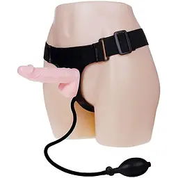 Страпон з грушею Lybaile Ultra Harness BW-022037 - мініатюра 2