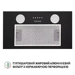 Витяжка повновбудована Perfelli BI 5252 BL 700 LED - мініатюра 6