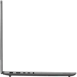 Ноутбук Lenovo Yoga Pro 9 16IMH9 (83DN003RRM) Luna Grey, Екран 16 Mini LED (3200x2000) 3.2K 165 Гц, матовий / Intel Core Ultra 9 185H (2.3 - 5.1 ГГц) / RAM 32 ГБ / SSD 1 ТБ / nVidia GeForce RTX 4060, 8 ГБ / Windows 11 Pro - мініатюра 5