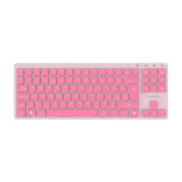 Клавіатура Canyon OnType 10 TKL Mechanical Silent Low-profile USB UA Pink (CNS-HKB10P)