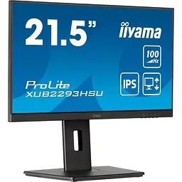 Монітор 21.5" Iiyama XUB2293HSU-B7 FHD IPS 100Hz (XUB2293HSU-B7) - мініатюра 2