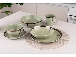 Салатник ARDESTO 22см Liguria Green bay - мініатюра 2