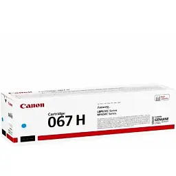 Картридж Canon 067H MF651ColorWay/MF655Cdw/MF657Cdw/LBP631ColorWay/LBP633Cdw Cyan (5105C002)