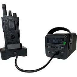 Перехідник кабель з Type-c на DC 5,5 х2, 5 PD для зарядки станцій від повербанка 15см - мініатюра 3