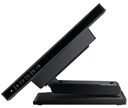 Монітор TFT 21.5 Neovo TM-22, сенсорний (P-Cup, 10 дотиків), VGA, HDMI, DP, USB хаб, колонки, чорний - мініатюра 6