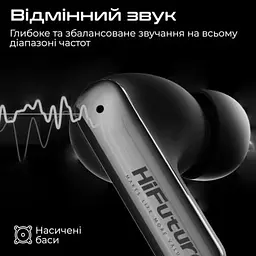 Навушники HiFuture SonicAir Black (sonicair.black) - мініатюра 4