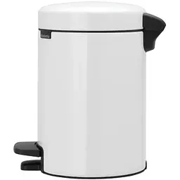 Відро для сміття Brabantia Pedal Bin біле 3 л (112126) - мініатюра 3