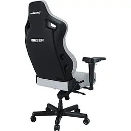 Крісло ігрове Anda Seat Kaiser 4 Size XL Gray Linen Fabric (AD12YDDC-XLL-20-G-CF) - мініатюра 7