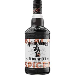 Ромовий напій Captain Morgan Black Spiced, 40%, 0,7 л (598063)