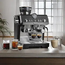 Кавоварка DeLonghi La Specialista Opera EC 9555 BK рожкова - мініатюра 6