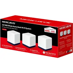 Роутер Mercusys HALO-H50G-3-PACK (HALO-H50G-3-PACK) - мініатюра 3