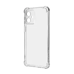 Прозрачный чехол для Motorola G54 Power/G54/G64 5G с защитой камеры и усиленными бортами, тонкий, силиконовый, бесцветный, ударопрочный, противоударный бампер с закрытой камерой, ArmorStandart (ARM72375)