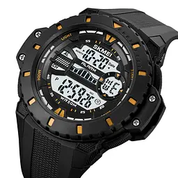 Годинник наручний чоловічий 1885GD Gold Skmei acs0030503 - мініатюра 2