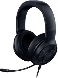 Накладні навушники Razer Kraken X Essential дротові ігрові з мікрофоном чорні (RZ04-02950100-R3C1)