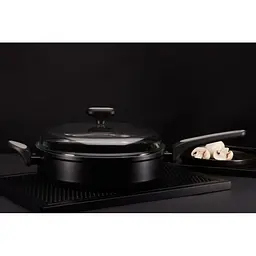 Сковорідка Nois Salto Silver з кришкою 28 см (830898) - мініатюра 6