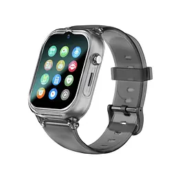 Дитячий смарт-годинник Lemfo K26 з GPS-відеодзвінком HD-камерою та 2 додатковими корпусами в комплекті Чорний - мініатюра 7