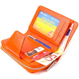 Жіночий шкіряний гаманець Canpellini 9,5х13,2х3 см acs0025111 - мініатюра 5