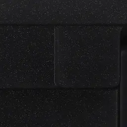 Кухонна мийка Zerix ZS-6550S-03 black ZX4540, Чорний матовий - мініатюра 2