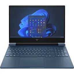 Ноутбук HP 15.6 Victus 15-fb3061ua FHD IPS/Ryzen 7-8845HS/16GB/512SSD/RTX 4050 6GB/DOS/Blue (C1XA8EA)