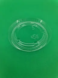 Кришка для соусника 2OZ, 100 шт, колір прозорий, PET-пластик для пакування соусів і салатів, зручний формат для takeaway - мініатюра 3