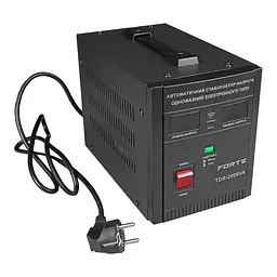Стабілізатор напруги релейний Forte TDR-2000VA 2 кВт (22650) - мініатюра 4