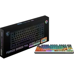 Клавіатура MSI Forge GK600 TKL бездротова UA Mars [176223] - мініатюра 8