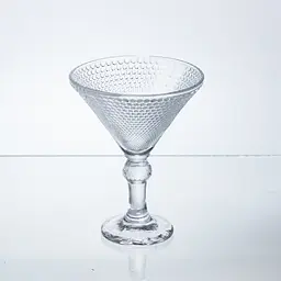 Набір келихів для мартіні Yiwu Martini Glass 6 штук по 215 мл коктейльні келихи класичні конусовидні для напоїв HP-17-56 - мініатюра 3