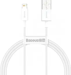 Кабель Baseus Superior Series Fast Charging Data Cable USB to Lightning 2.4A 1m White