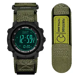 Годинник Awarder 036 Nylon Black-Army Green