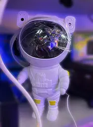 Нічник – проектор зоряного неба Астронавт Astronaut Starry Sky Projector космонавт дитячий світильник - мініатюра 7