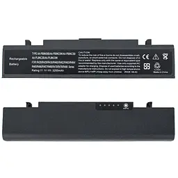 Батарея для ноутбука Samsung R522 (R420 R460 R522 R528 R530 RV408 RV410 X360 X460) 11.1V 5200mAh Чорний - мініатюра 2