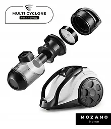 Пилосос без мішка Mozano Max Cyclonic 4000 Вт AGD/ODK/C/03#SZA - мініатюра 2