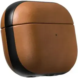 Чохол Nomad Modern Leather Case шкіряний для Airpods Pro 2 покоління English Tan - мініатюра 6