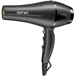 Фен для сушіння та укладання волосся Gemei GM-1787 2000 Вт