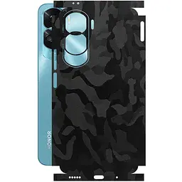 Защитная пленка StatusSKIN для Honor 90 Lite Корпус Винил Камуфляж черный