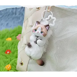 Колекційна іграшка з кільцем 10/10 Toys Bobocat серія Golden Fruit blind box (QWJG402) - мініатюра 10