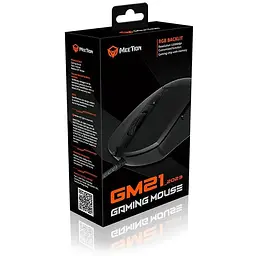 Миша ігрова MEETION RGB Backlit Gaming Mouse RGB GM21_2023 12000dpi - мініатюра 3
