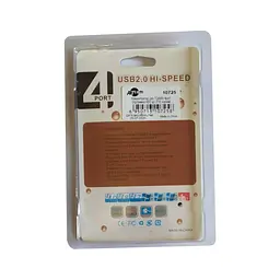 Концентратор Atcom USB TD4005 4port black (10725) - мініатюра 4