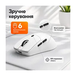 Мишка Thunderobot NL6 Tril-Mode wireless Mouse (NL6) - мініатюра 3