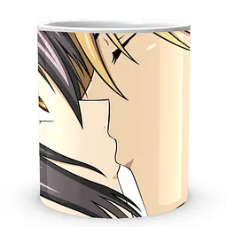 Кухоль GeekLand Kaichou wa Maid-sama Президент студ поради - покоївка! Місаки Такумі KWM 02.02 330 мл білий - мініатюра 2