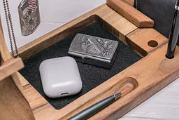 Підставка для смартфона та годинника ecoWalnut 327х150х250 мм - мініатюра 4