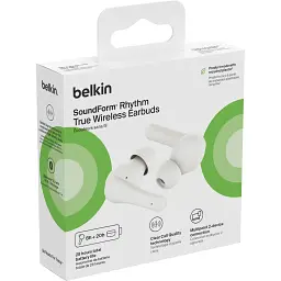 Навушники Belkin TWS Soundform Rhythm True Wireless білі - мініатюра 9