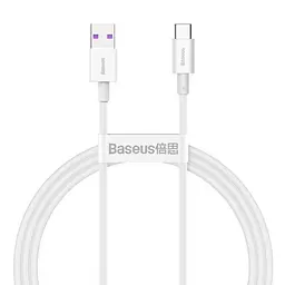 Кабель Baseus Superior Series Fast Charging Data Cable USB to Type-C 66W 1m White