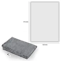 Ковдра з підігрівом Profi Care PC-WZD 3061 130х180 см - мініатюра 3