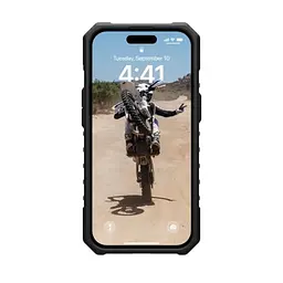 Протиударний чохол UAG Pathfinder with MagSafe Olive Drab для iPhone 15 (114291117272) - мініатюра 4